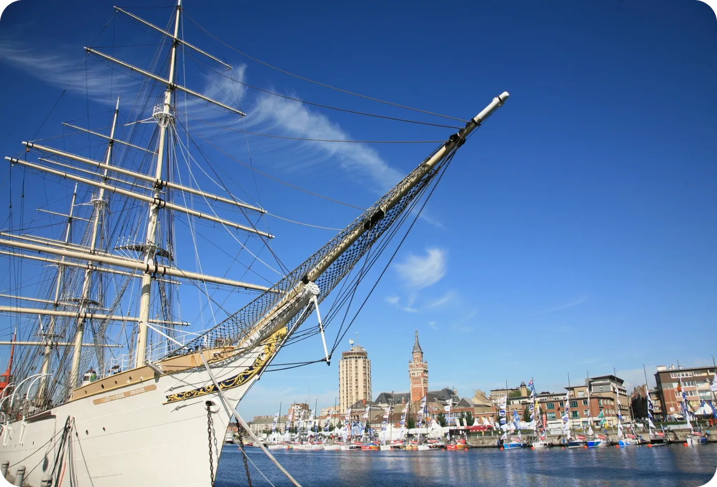 Visite du port Dunkerque